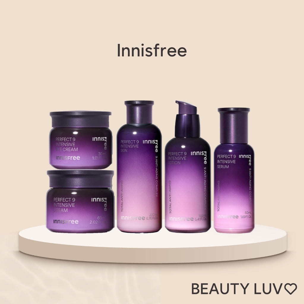 [Innisfree] Perfect 9 Intensive Line  Skin / Lotion / Serum / Cream / Eye Cream