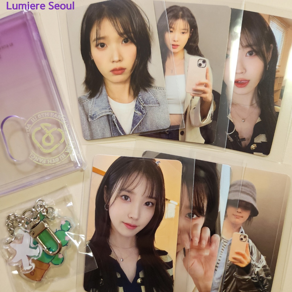 IU UAENA 6th Fanclub Kit Items – Soldเป็นรายบุคคล (Option A~G)