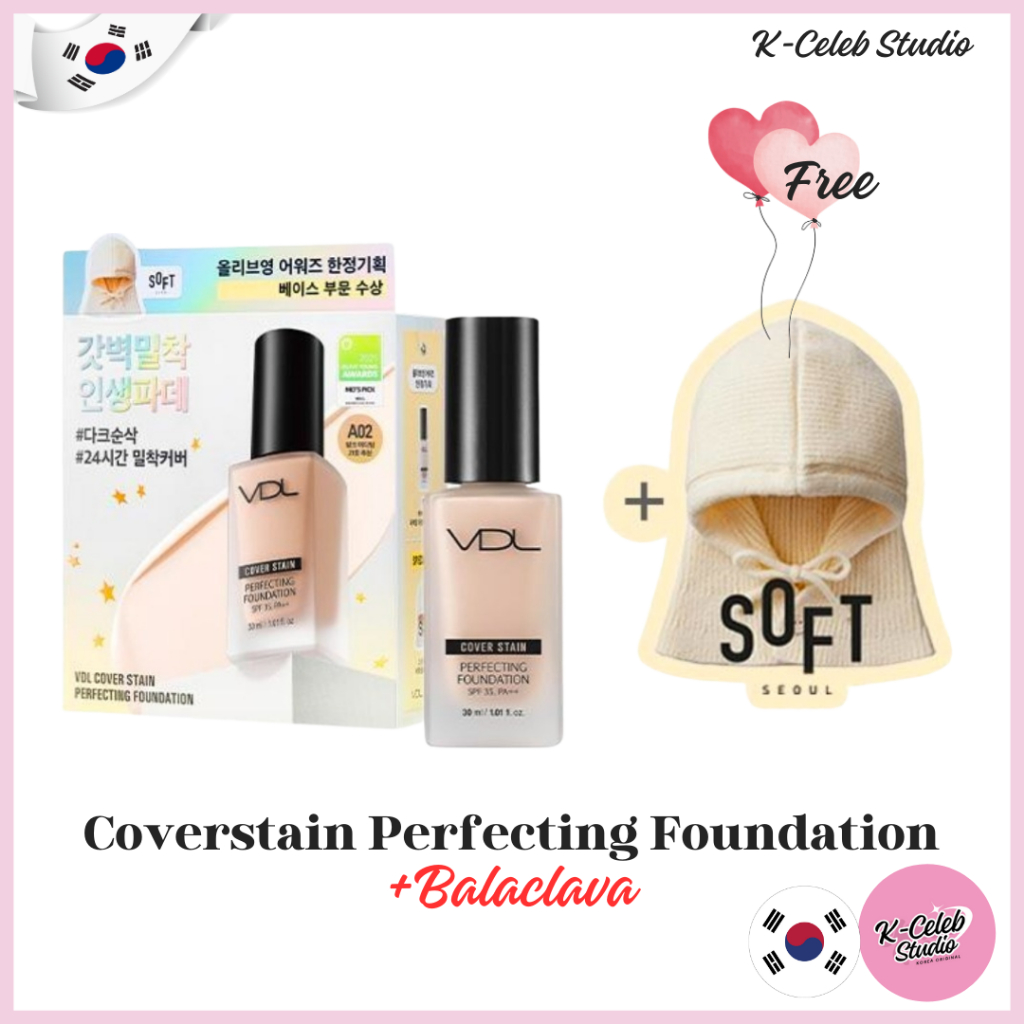 Vdl Coverstain Perfecting Foundation Limited Package(+Balaclava)