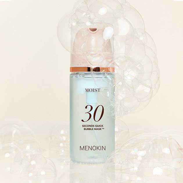 [Menokin] 30sec Quick Bubble Mask 95ml – Moist / Bright / Clear / Lift / Repair - รูปที่ 3