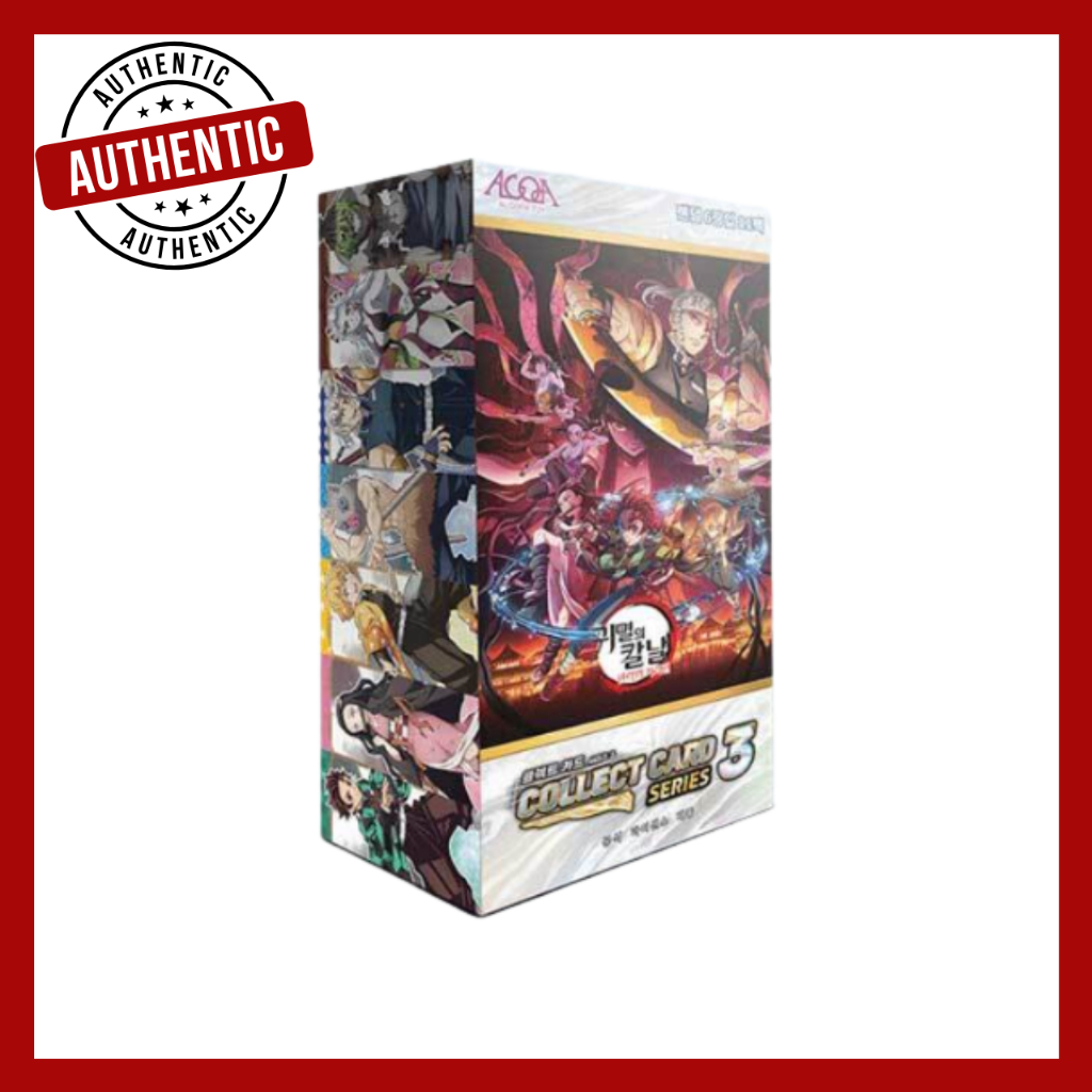 [Demon Slayer] Card Kimetsu No Yaiba Card Pack Series 3 (20Packs) / Korean Ver.