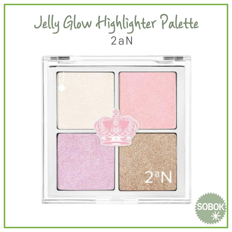 [2an] Jelly Glow Highlighter Palette 10.8g