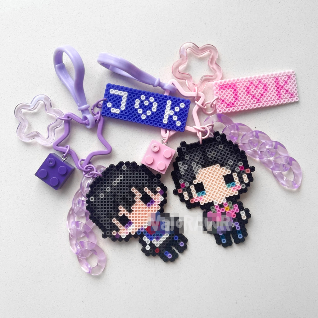 ทําด้วยมือลูกปัด Valorant พวงกุญแจชาย AGENTS Breach/Chamber/Cypher/ท่าเรือ/KayO/Omen/Phoenix/Sova/Yo