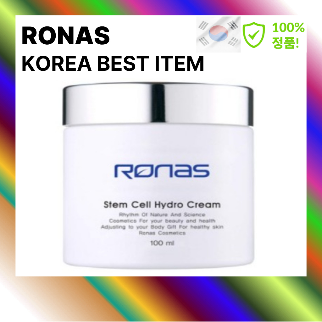 [RONAS] K-beauty Korea Origin Stem Cell Hydro Cream 100ml