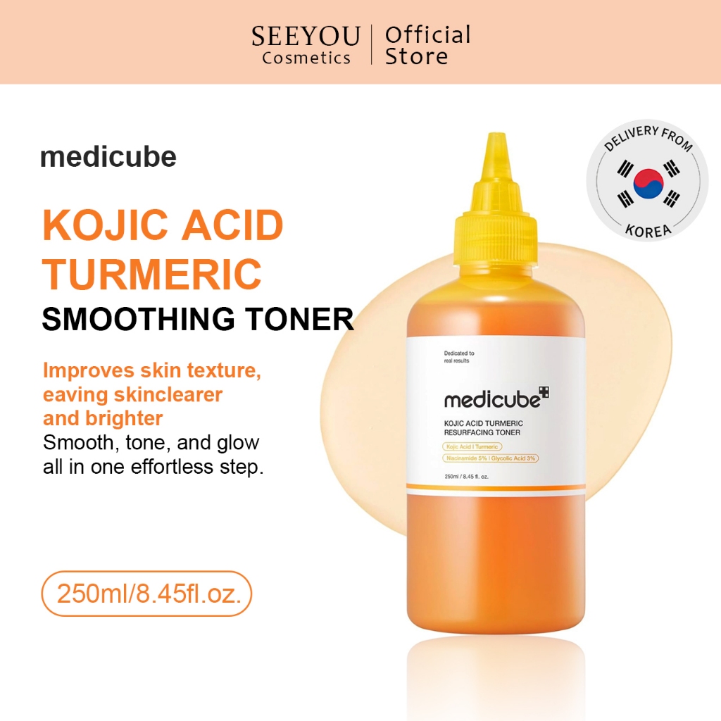 [MEDICUBE] Kojic Acid Turmeric Smoothing Toner 250ml