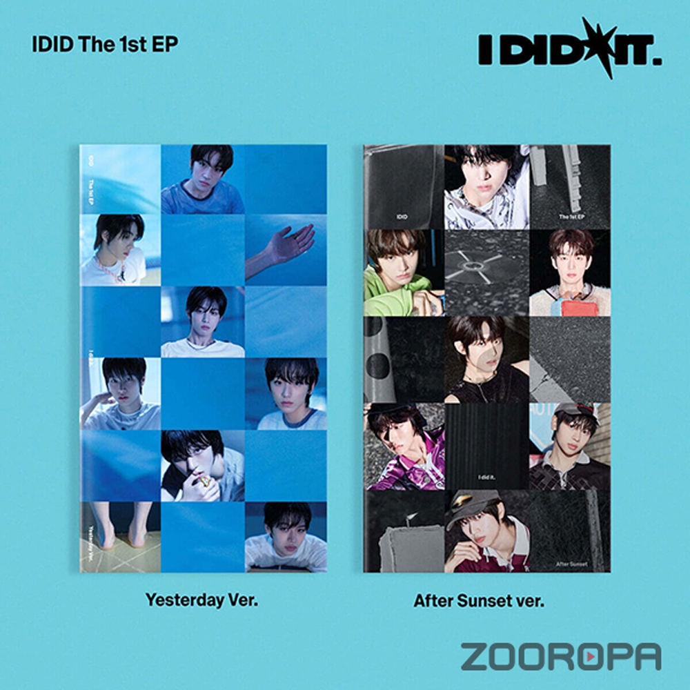 [ZOOROPA] IDID 1st Mini Album I did it