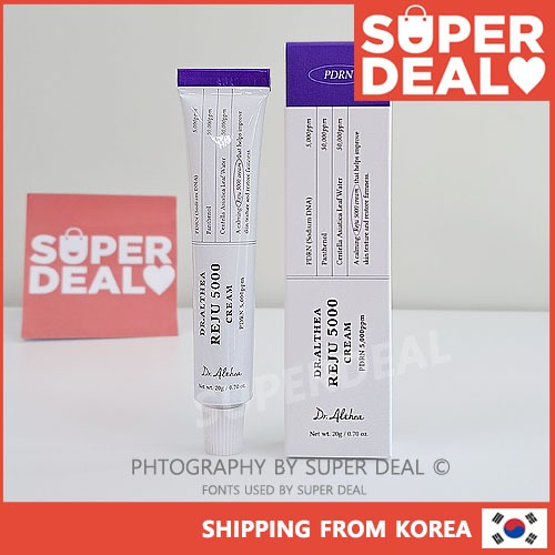 [ผู้ขายเกาหลี] Dr.Althea PDRN Reju 5000 Cream 20g
