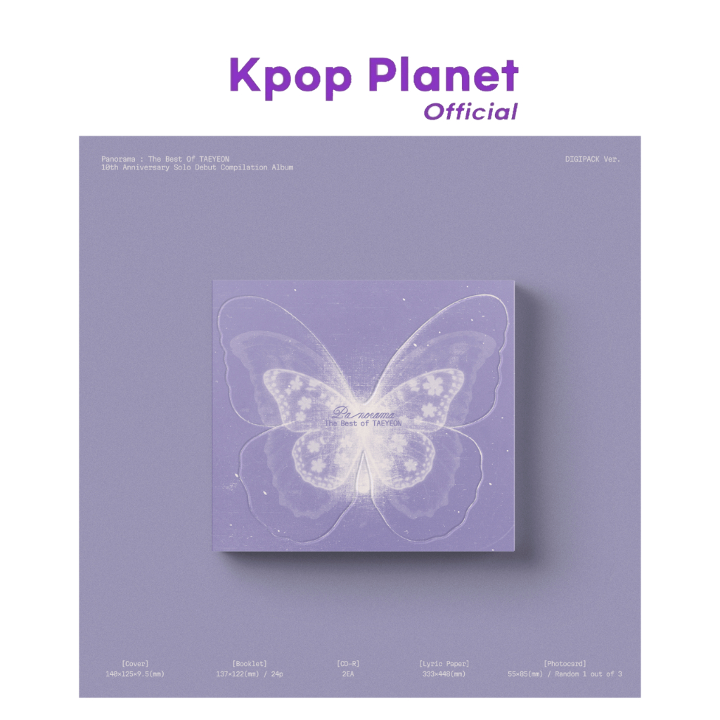 [Digipack ver.] TAEYEON - 10th Anniversary Best Album [Panorama : The Best of TAEYEON]