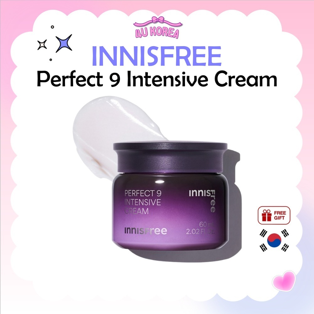 (NEW) INNISFREE Perfect 9 Intensive Cream ครีมบำรุงผิว 60ml / K-BEAUTY