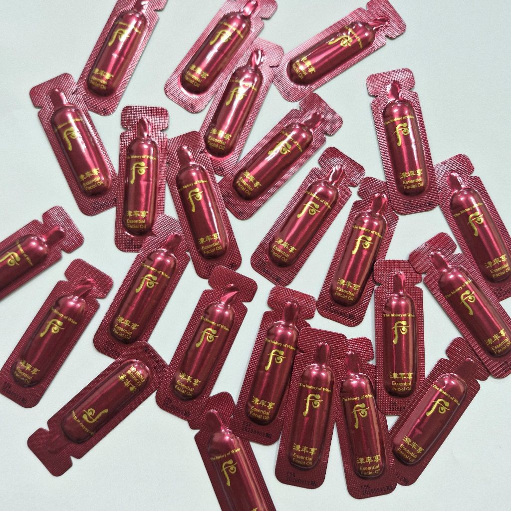 [WHOO] Jinyulhyang Essential Facial OIL 0.5ml (ขนาดเดินทาง เครื่องสําอางเกาหลี) - รูปที่ 4