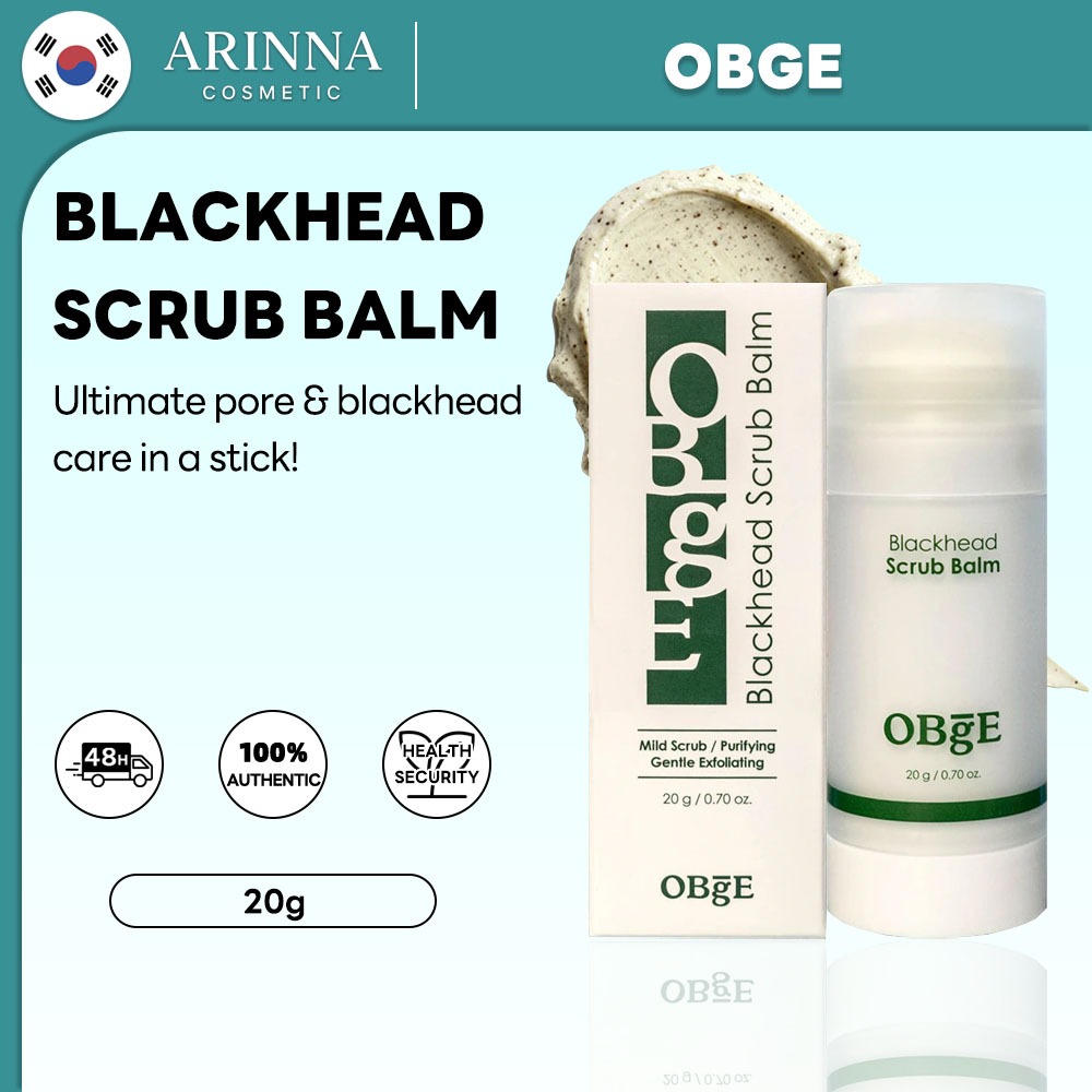 [OBGE] บาล์มสครับสิวหัวดํา 20g