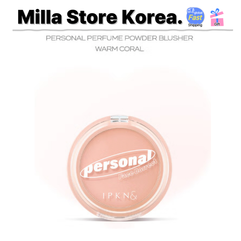 IPKN Personal Perfume Powder Blusher – 3 สี Perfumed Soft Powder Blush │ เนเชอรัล โปร่ง ฟินิช │ กลิ่