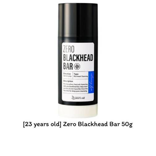 [อายุ 23 ปี] Zero Blackhead Bar 50g / K-BEAUTY