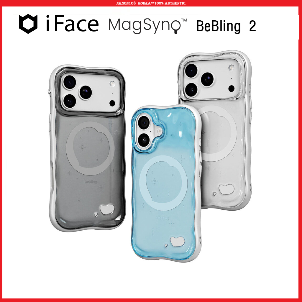 (iFACE) BeBling 2 MagSynq Wave Case สําหรับ iPhone 17 Series/iPhone 16 Series