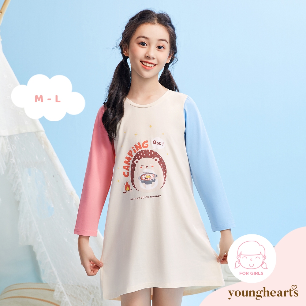 Young Hearts Junior Lets go Camping Sleep Dress Y05-011755