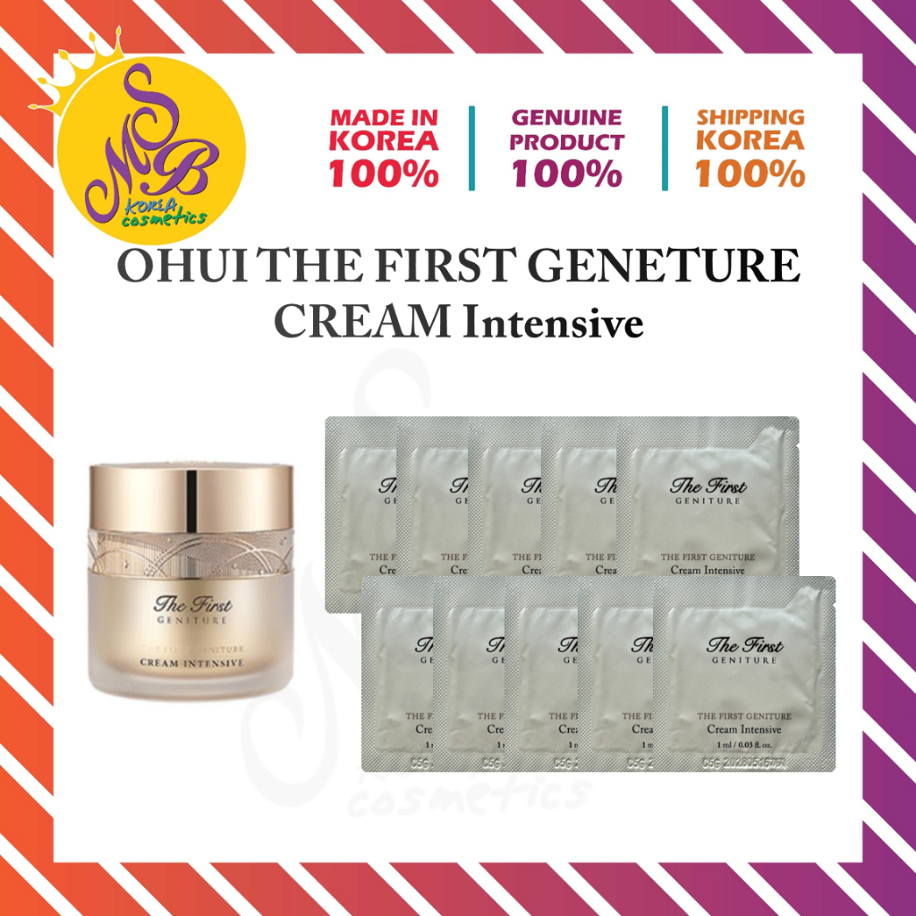 [OHUI] THE FIRST GENETURE CREAM Intensive 1ml (ขนาดเดินทาง เครื่องสําอางเกาหลี)