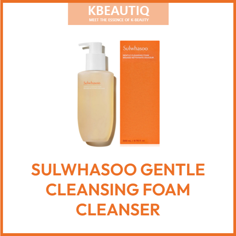 โฟมล้างหน้าเกาหลี SULWHASOO GENTLE CLEANSING FOAM 200ML | Korean Cleanser Foam ล้างหน้า สกินแคร์เกาห