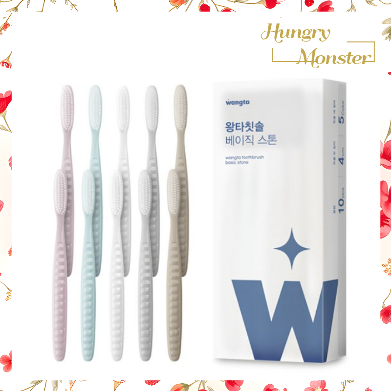 [ แปรงสีฟันแนะนํา BTS ปิ๊กจองกุก] แปรงสีฟัน Wangta (10P)