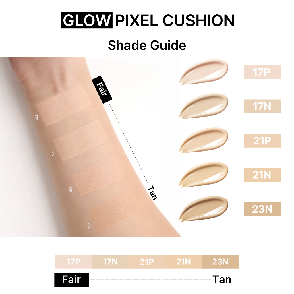 คุชชั่น EITHER& Glow Pixel SPF50+ PA+++ 12g – ปกปิดโกลว์ฉ่ำวาว ติดทนนาน พร้อมบำรุงผิว - รูปที่ 5