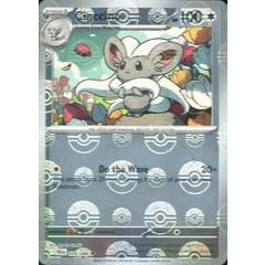 Pokemon TCG Card Cinccino SV Black Bolt 07/202/086 Uncommon Pokeball Reverse Holo