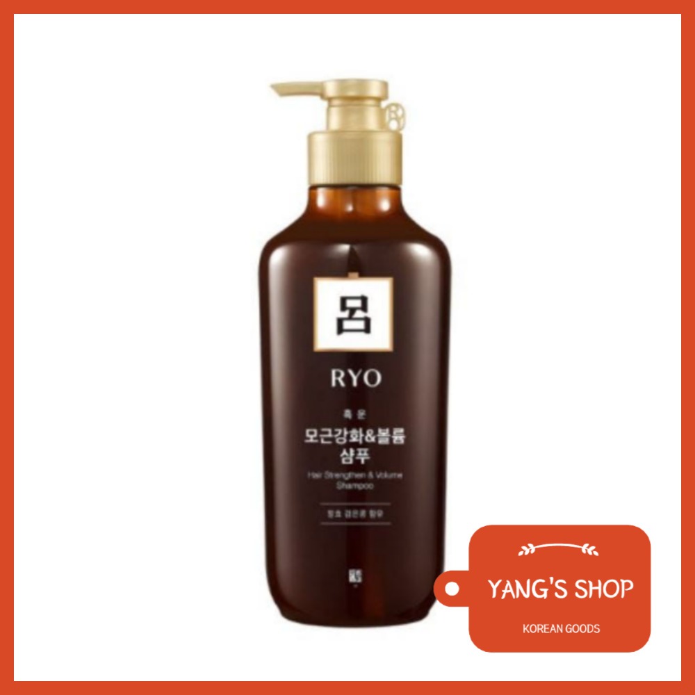 [Ryo] Black Ginseng Hair Strengthening & Volume Shampoo 500ml