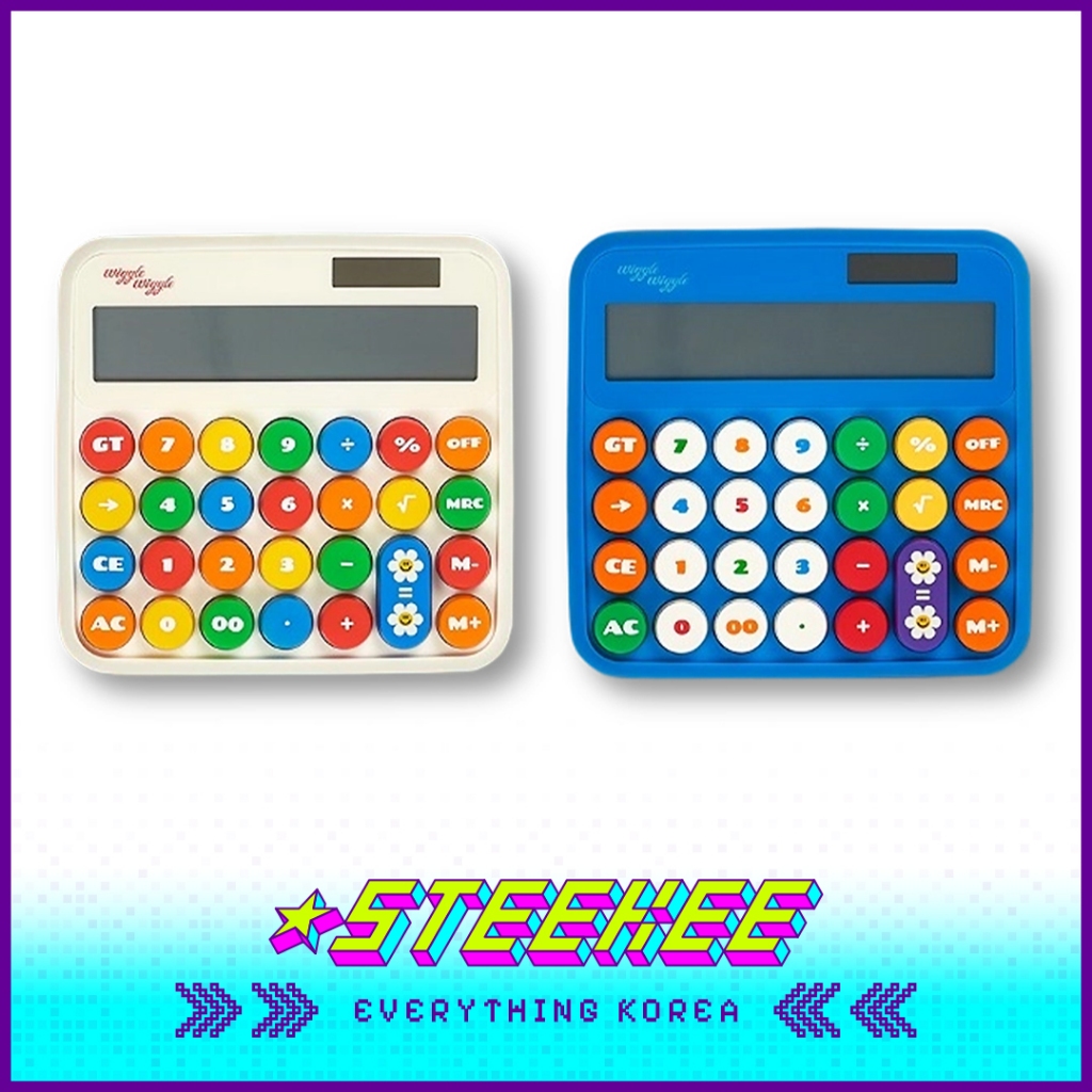 Wiggle Wiggle เครื่องคิดเลขนักเรียนสํานักงานแบบพกพา by Steekee Korea 4399