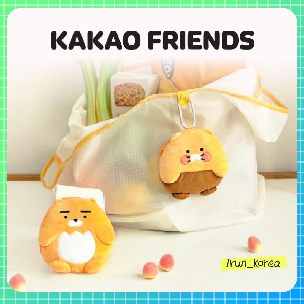 [KAKAO FRIENDS] พวงกุญแจกระเป๋าช้อปปิ้ง – Choonsik & Ryan