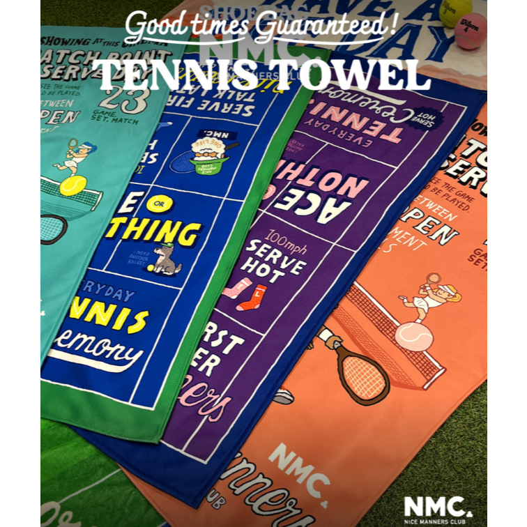 [NMC] Match Point Tennis Towel Collection-Meet the NMC Match Point Tennis Towelyouour new courtside 
