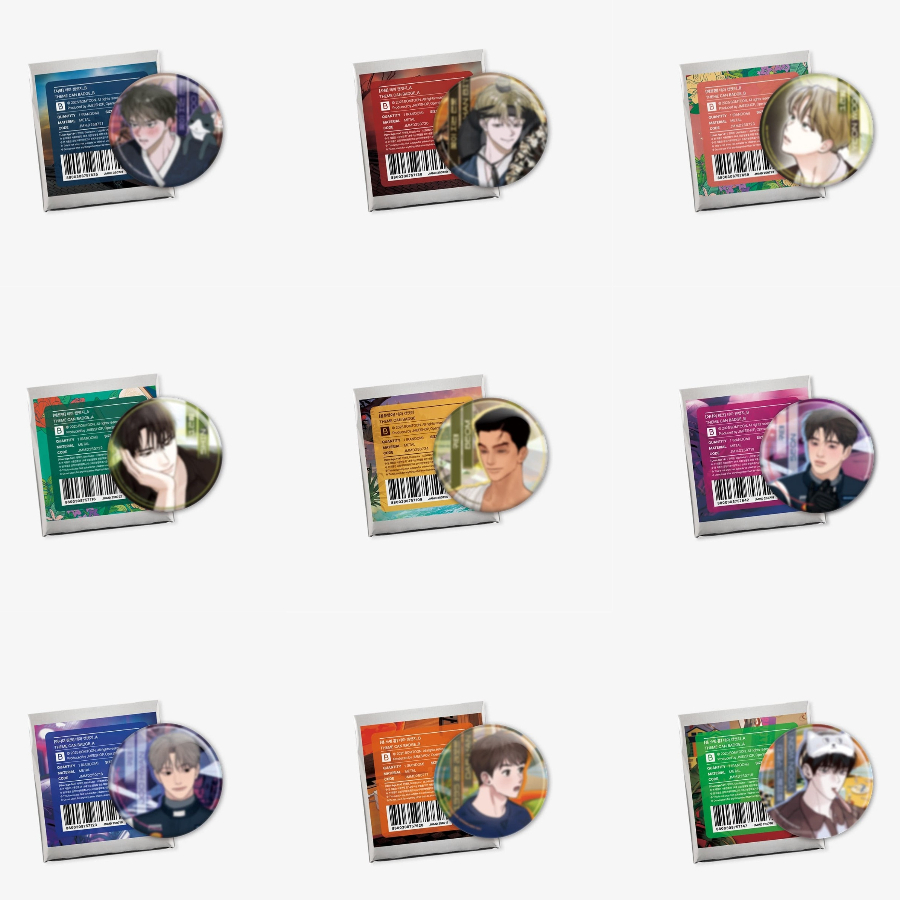 [BOMTOON 10TH ANNIVERSARY HOME PARTY] Themed Can Badge