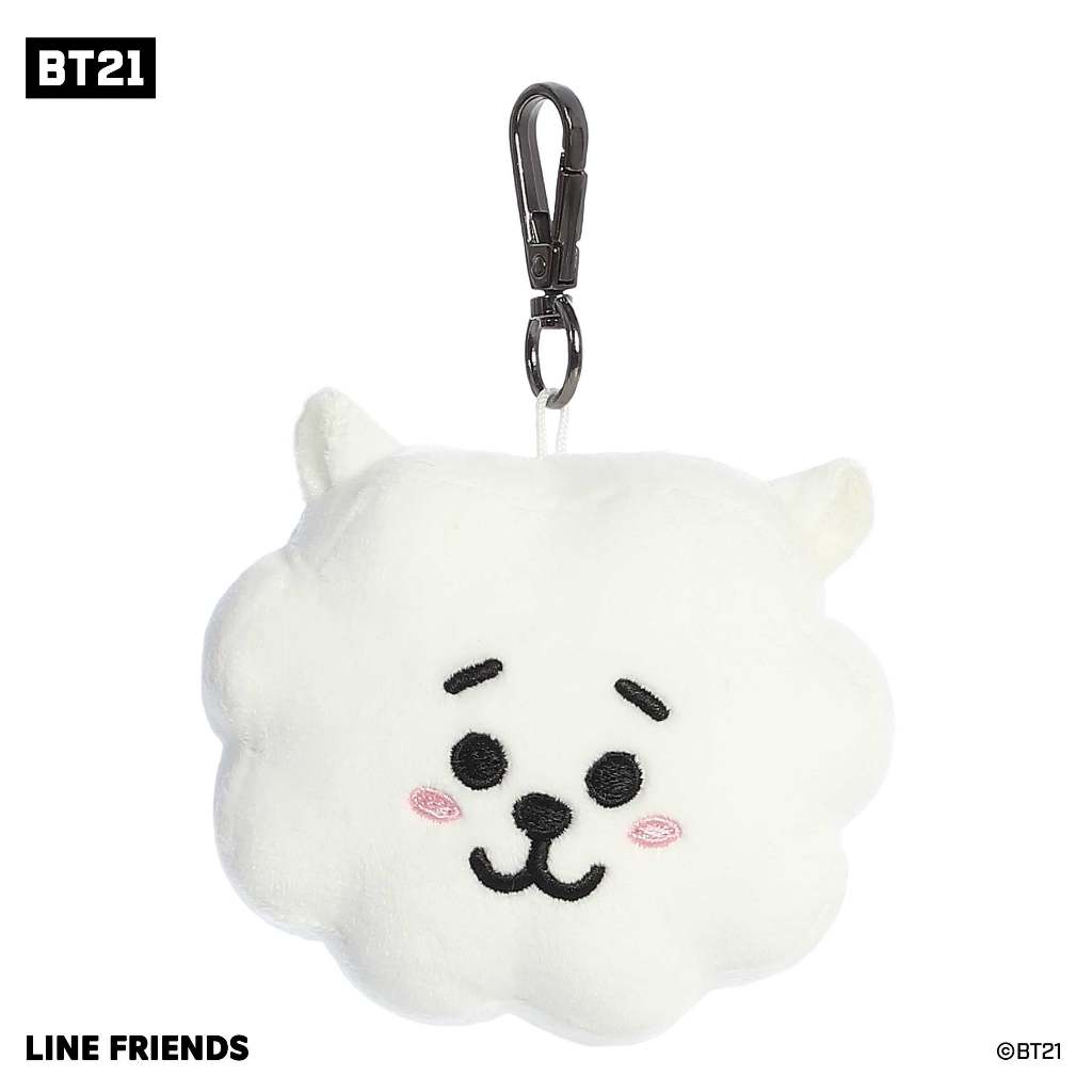 พวงกุญแจตุ๊กตา BT21 RJ | สินค้าอย่างเป็นทางการของ BTS, K-pop Collectible, LINE FRIENDS RJ Bag & Back