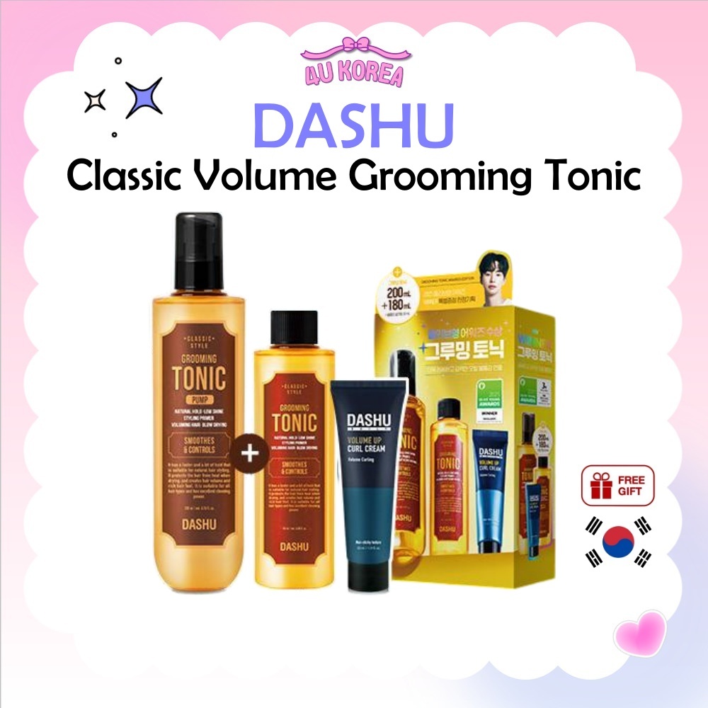 DASHU Classic Volume Grooming Tonic Hair Wax 200ml / K-BEAUTY