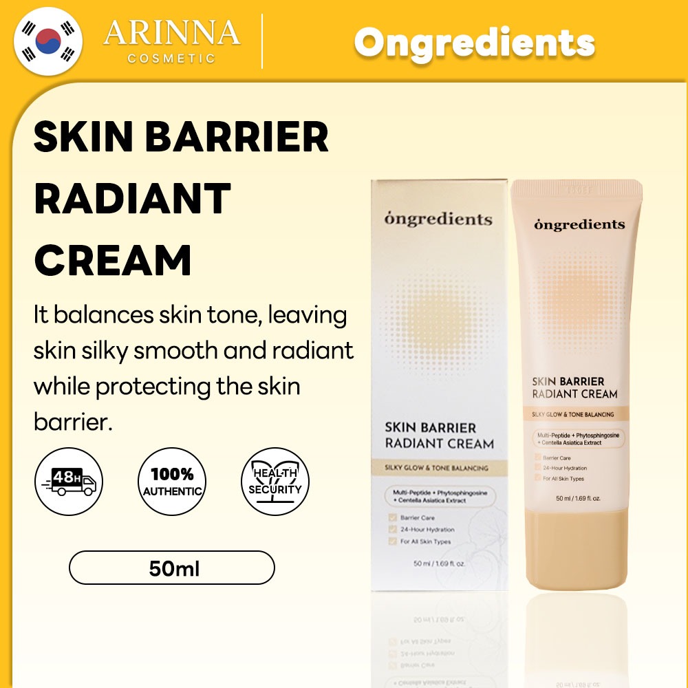 [Ongredients] Skin Barrier Radiant Cream 50ml