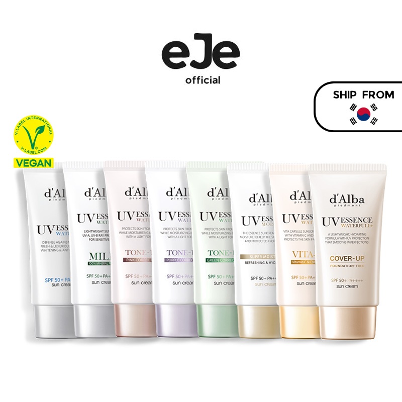 [dAlba] Sun Cream Collection