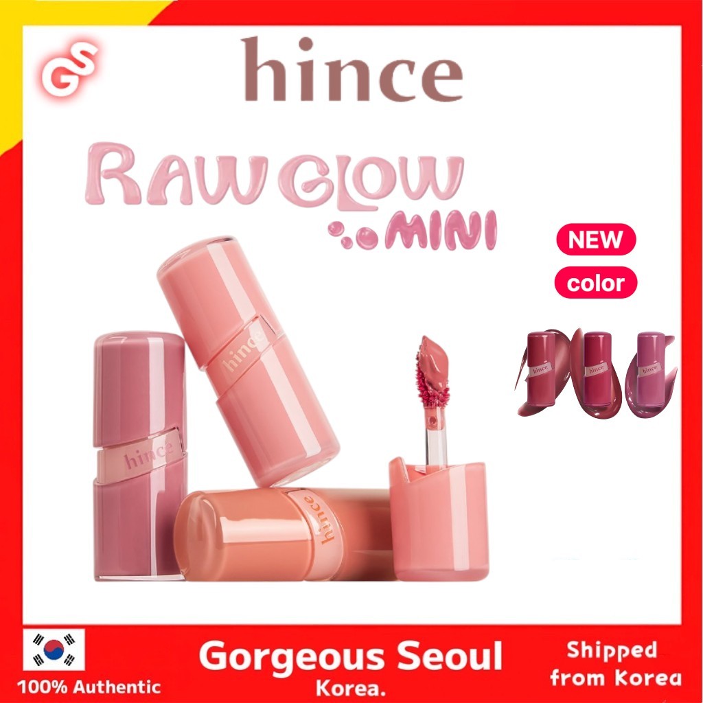 hince New Mini Raw Glow Gel Tint 10 สี