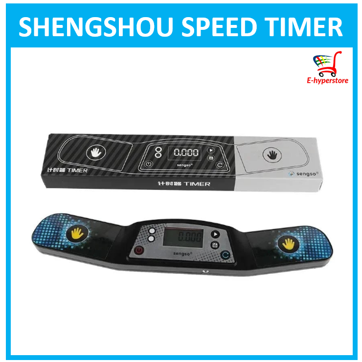 ShengShou Digital Speed Timer สําหรับ Magic Cube Speed Cubing Stack Cups & Puzzle Games จับเวลาการแข
