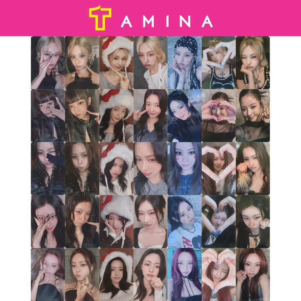 ITZY Mini Album Tunnel Vision POB Photocard