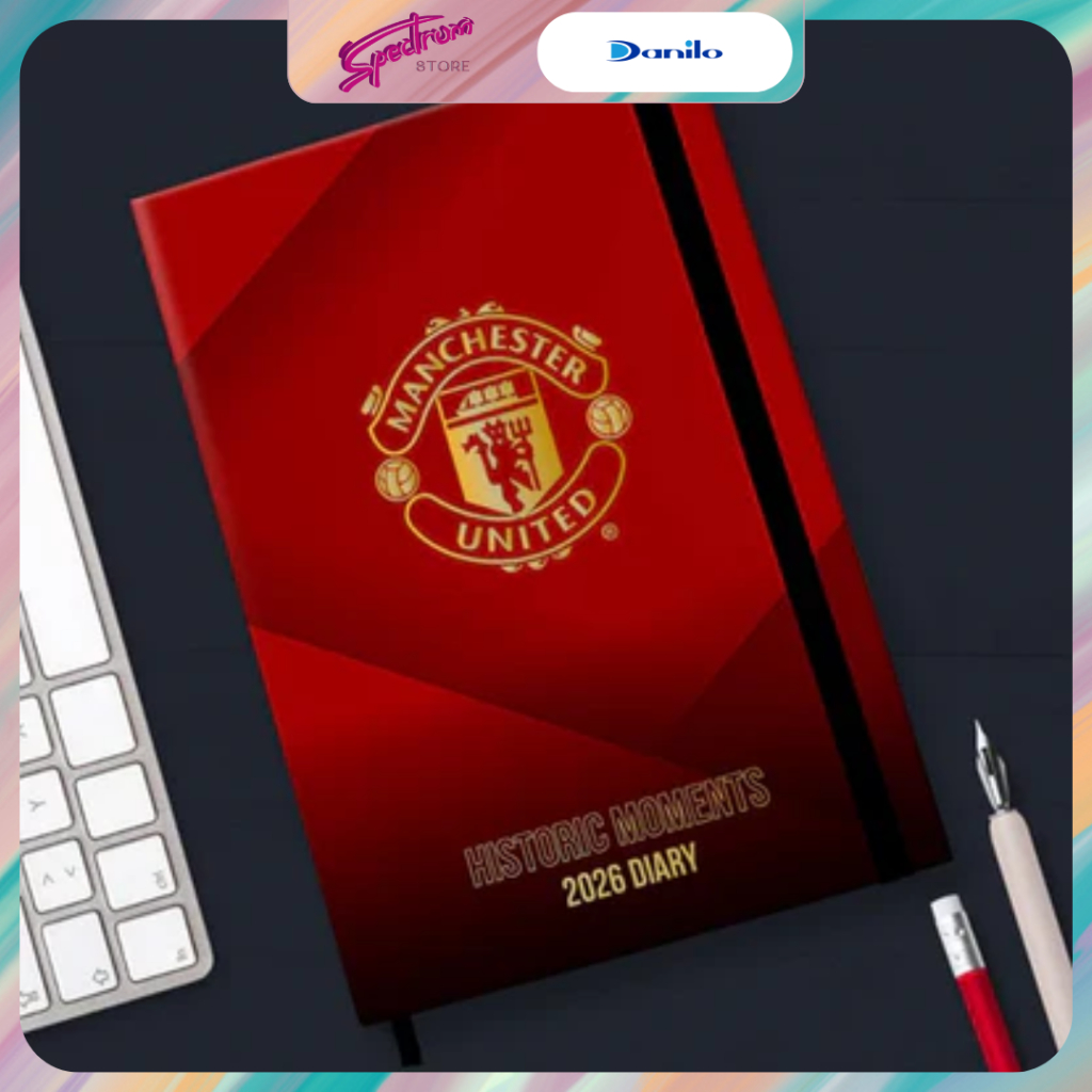 Danilo Football Clubs Fans Diary Chelsea Manchester Liverpool 2026 A5 Diary
