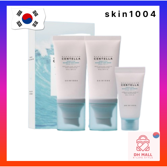 [Skin1004]Madagascar Sentella Hyalu-Sika Water Fit Sun Serum 50 mlx2ea + Sun Serum 15 ml / Hydrating