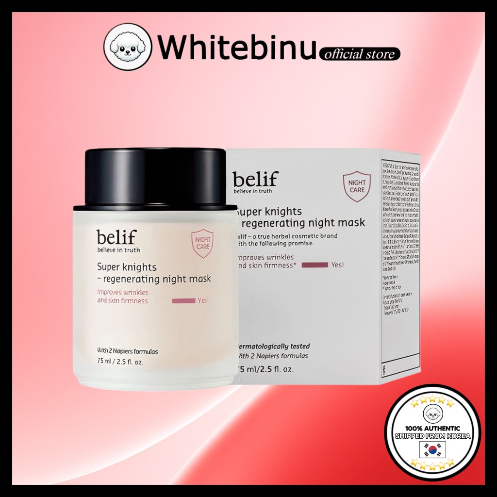 [BELIF] Super Knights Regenerating Night Mask75ml