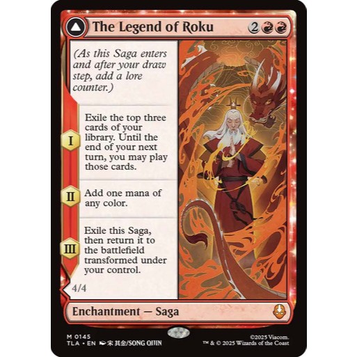 MTG Avatar: The Last Airbender - ตํานานของ Roku // Avatar Roku