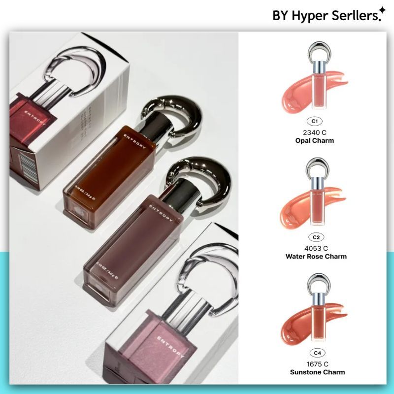 [ENTROPY] CHARM TINT -C1 Opal , C2 Water rose , C4 Sunstone / ติดทนนาน ไฮเดรชั่น