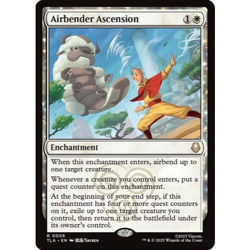 MTG Avatar: Airbender Last - Airbender Ascension Non Foil