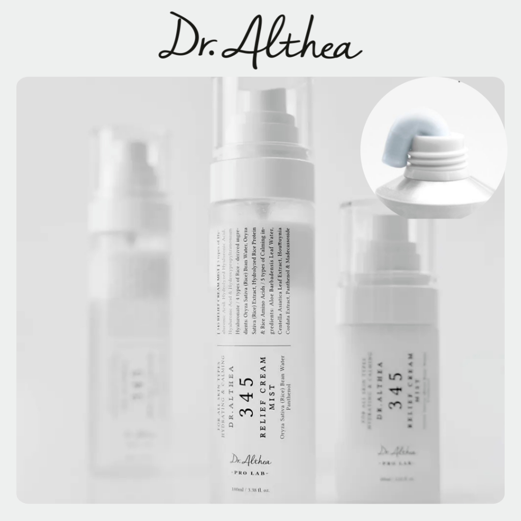[ดร. Althea] 345 Relief Cream Mist Inner Glow Booster 60ml