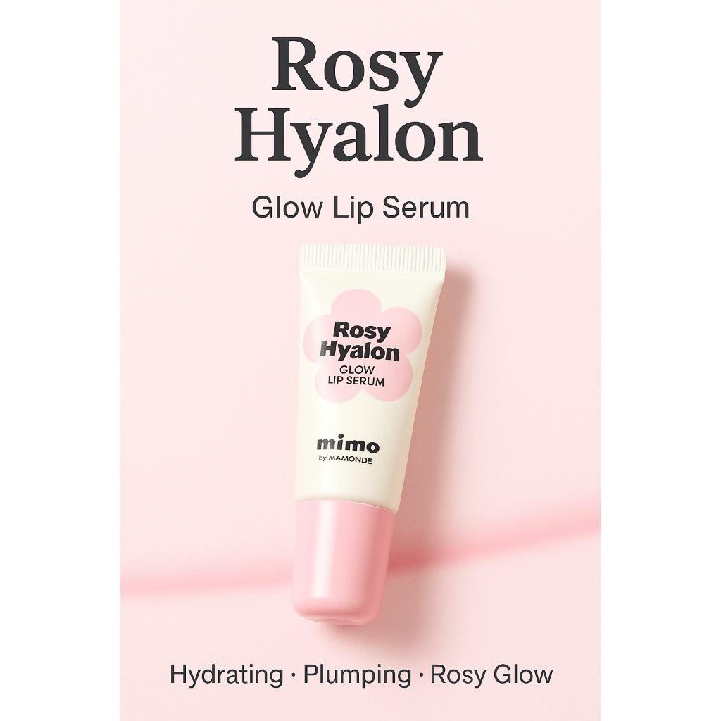 Rosy Hyalon Glow Lip Serum  Moist & Glossy Daily Lip Care