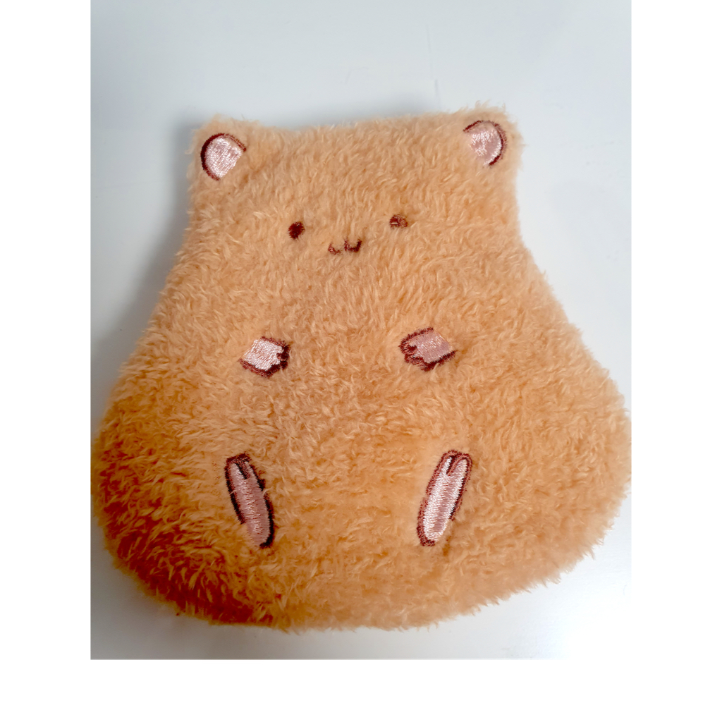 กระเป๋าใส่เหรียญหนูแฮมสเตอร์แบบตัวการ์ตูนจากไดโซะ