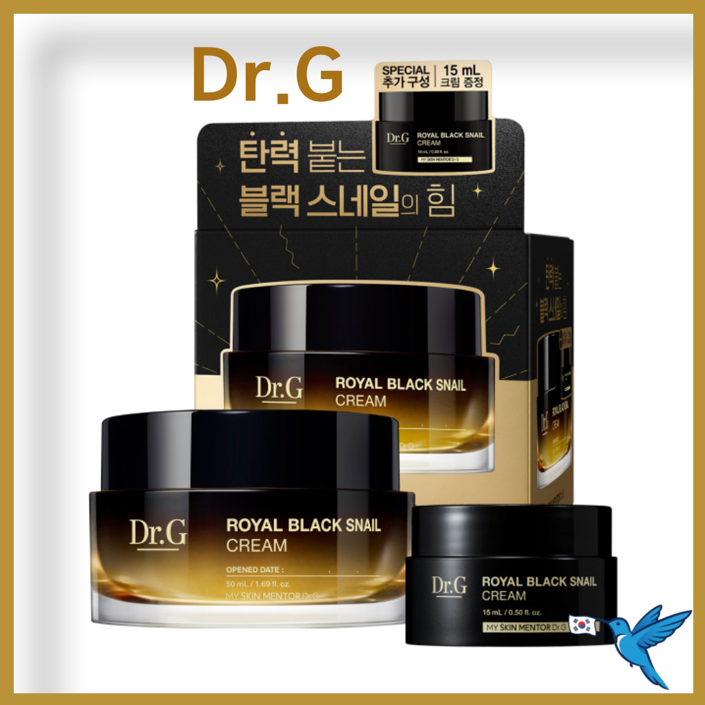 [Dr.G] Royal Black Snail Cream 50ml+15ml ของขวัญฟรี