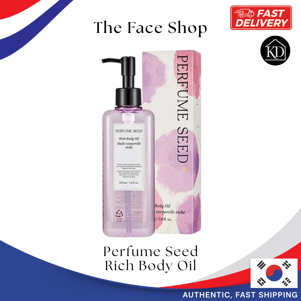 [THE FACE SHOP] น้ําหอม Seed Rich Body Oil 250ml