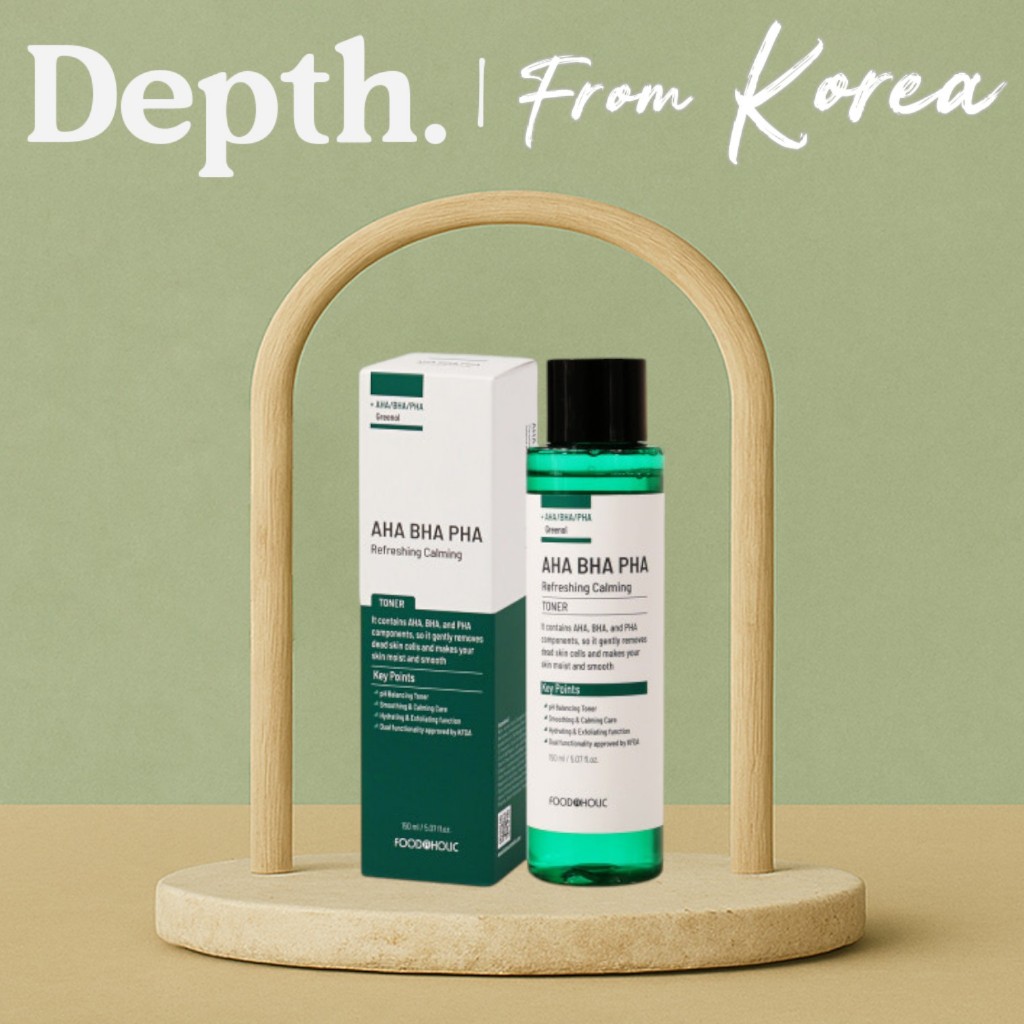 อาหาร-อา-โฮลิค | AHA BHA PHA Refreshing Calming TONER