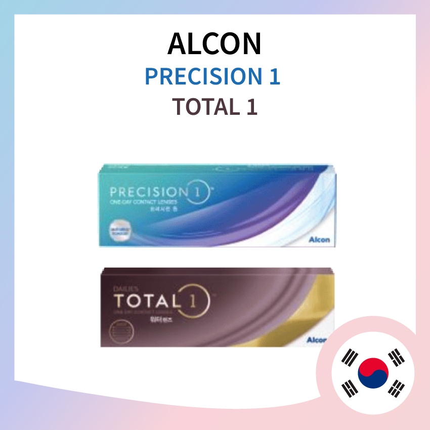 [ALCON] Precision 1 วันเดียว / Total 1 คอนแทคเลนส์วันเดียว (30 ชิ้นต่อกล่อง) / รวมหนึ่ง Precision on