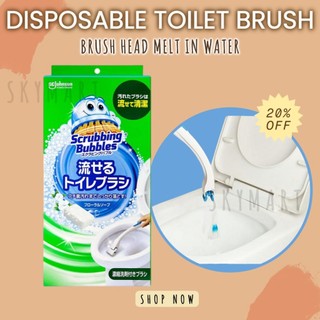 Japan Disposable Toilet Brush Toilet Cleaning Toilet Bowl Brush Toilet Bowl Cleaning